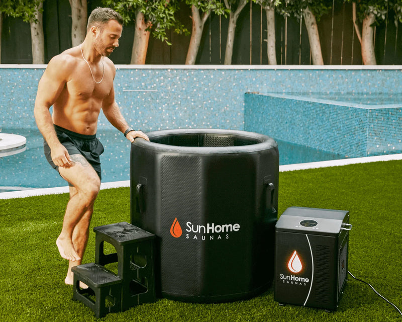 Sun Home Cold Plunge Vertical portable tub